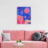 Memphis Nr. 96 Leinwanddruck (Insitu (Wohnzimmer))