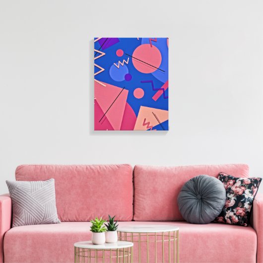 Memphis Nr. 96 Leinwanddruck (Insitu (Wohnzimmer))