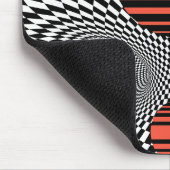 Memphis OpArt Mousepad (Ecke)