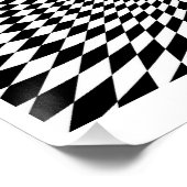 Memphis OpArt Poster (Ecke)