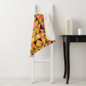 Memphis Pastel Triangle Abstraktes Muster. Sherpadecke (Beispiel)