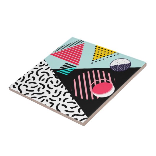 Memphis Pattern Fliese (Seite)