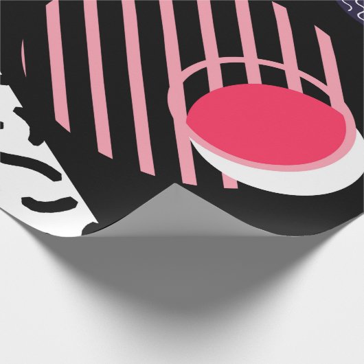 Memphis Pattern Geschenkpapier (Ecke)