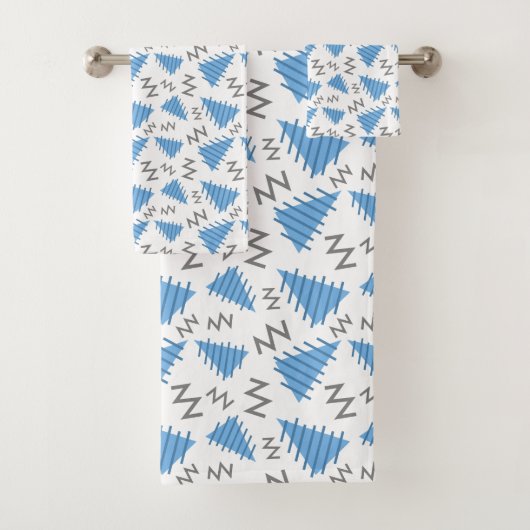 Memphis Pattern Handtuch-Set Badhandtuch Set (Insitu)