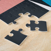 Memphis Pattern: Minimalistischer Abstrakter Trend Puzzle (Seite)