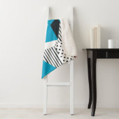 Memphis Pattern: Minimalistischer Abstrakter Trend Sherpadecke (Beispiel)