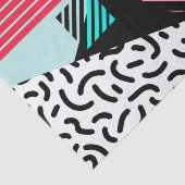 Memphis Pattern Seidenpapier (Ausschnitt)