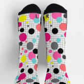 Memphis polka dockt Socken (Oben)
