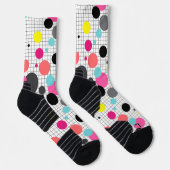 Memphis polka dockt Socken (Rechts)