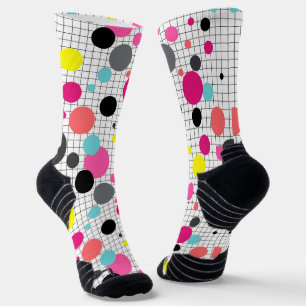Memphis polka dockt Socken
