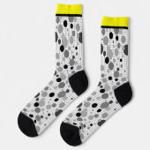 Memphis polka dockt Socken (Linkes Detail)