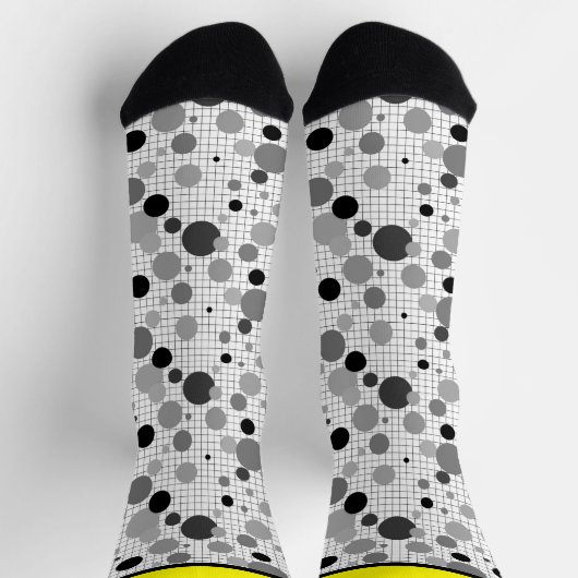 Memphis polka dockt Socken (Oben)