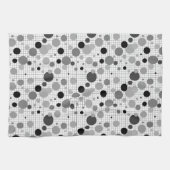 Memphis polka dockt Socken Geschirrtuch (Horizontal)
