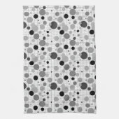 Memphis polka dockt Socken Geschirrtuch (Vertikal)