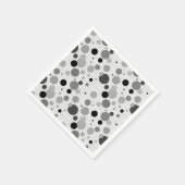 Memphis polka dockt Socken Serviette (Ecke)
