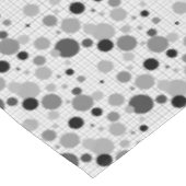 Memphis polka dockt Socken Tischdecke (Schrägansicht)