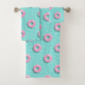 Memphis Polka Hoops Badhandtuch Set (Insitu)