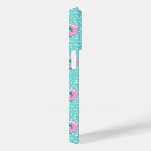 Memphis Polka Hoops Case-Mate iPhone Hülle (Rückseite / Rechts)