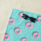 Memphis Polka Hoops Strandtuch (Beispiel)