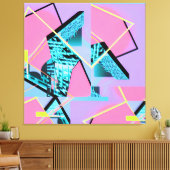 Memphis Pong Exchange Leinwanddruck (Insitu (Wohnzimmer))