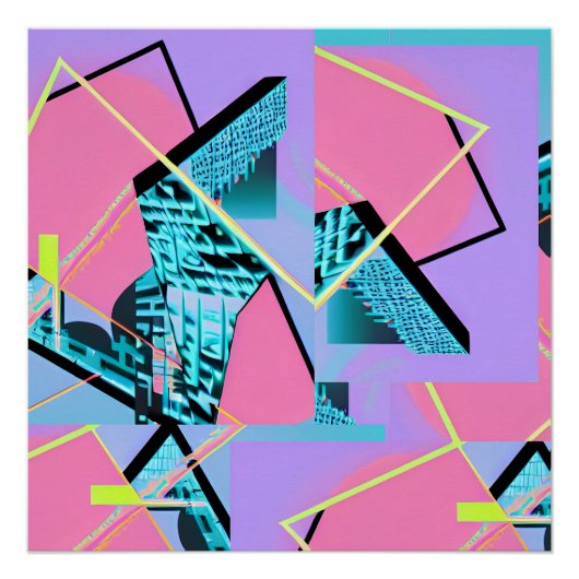 Memphis Pong Exchange Poster (Vorderseite)