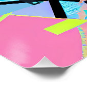 Memphis Pong Exchange Poster (Ecke)