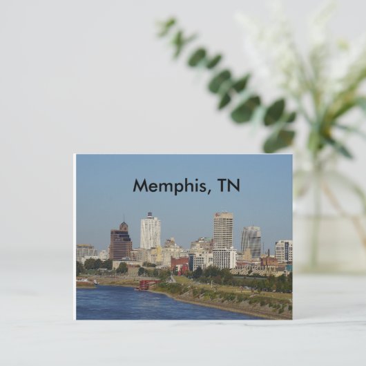Memphis Postcard Postkarte (Stehend Vorderseite)