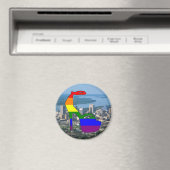 Memphis Pride Magnet (In Situ (Geschirrspüler))