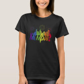 Memphis Pride Skyline Pride Parade Memphis T-Shirt (Vorderseite)