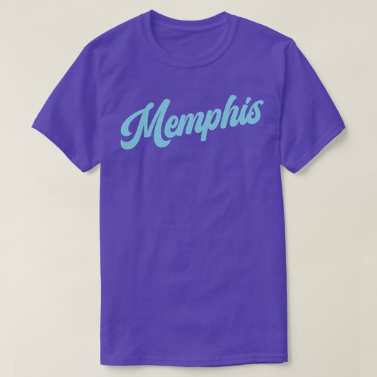 Memphis Retro Memphis Grizzlies T-Shirt (Design vorne)