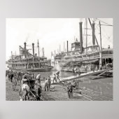 Memphis Riverboats Poster (Vorne)