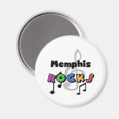 Memphis Rocks Magnet (Vorderseite/Rückseite)