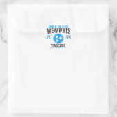 Memphis Runder Aufkleber (Tasche)