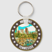 Memphis Schlüsselanhänger (Vorderseite)