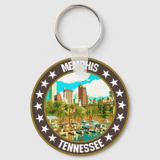 Memphis Schlüsselanhänger (Vorderseite)