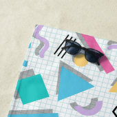 Memphis Shapes Strandtuch (Beispiel)