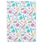 Memphis Shapes Tischdecke (Vorderseite)