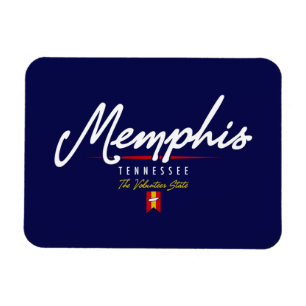 Memphis-Skript Magnet