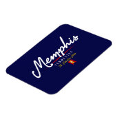 Memphis-Skript Magnet (Linke Seite)