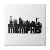 Memphis-Skyline Fliese (Vorderseite)