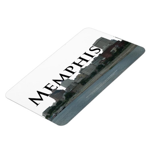 Memphis Skyline mit Memphis im Sky Magnet (Linke Seite)