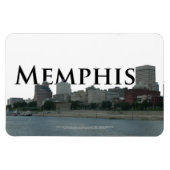 Memphis Skyline mit Memphis im Sky Magnet (Horizontal)
