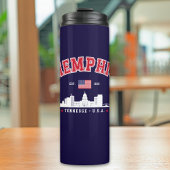 Memphis Skyline Modern Skyline City Thermosbecher