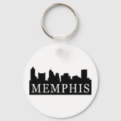 Memphis Skyline Schlüsselanhänger (Vorderseite)