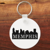 Memphis Skyline Schlüsselanhänger (Vorderseite)