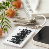 Memphis-Skyline Schlüsselanhänger (Vorderseite rechts)