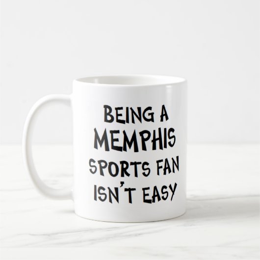 Memphis-Sportfan, der ist Kaffeetasse (Links)