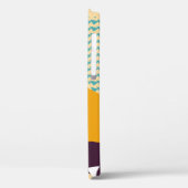 Memphis-Stimmung: Geometrischer Trend für Retro Case-Mate iPhone Hülle (Rückseite / Links)