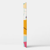 Memphis-Stimmung: Geometrischer Trend für Retro Case-Mate iPhone Hülle (Rückseite / Rechts)