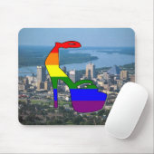 Memphis-Stolz Mousepad (Mit Mouse)